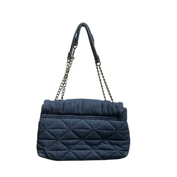 Steve Madden Blue Quilted Shoulder Bag - Picture 4 of 10